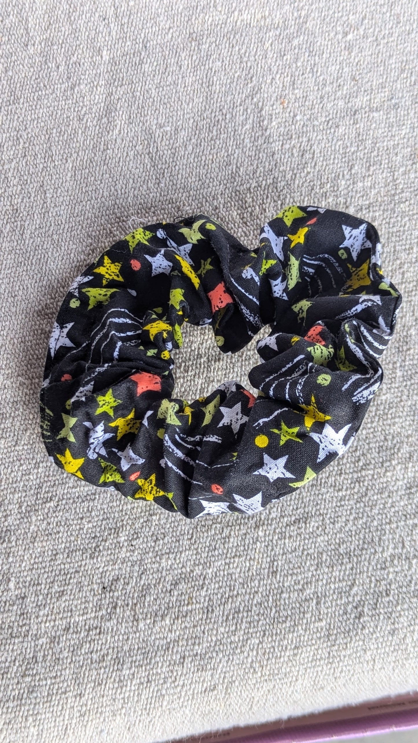 Scrunchie in Neon Space