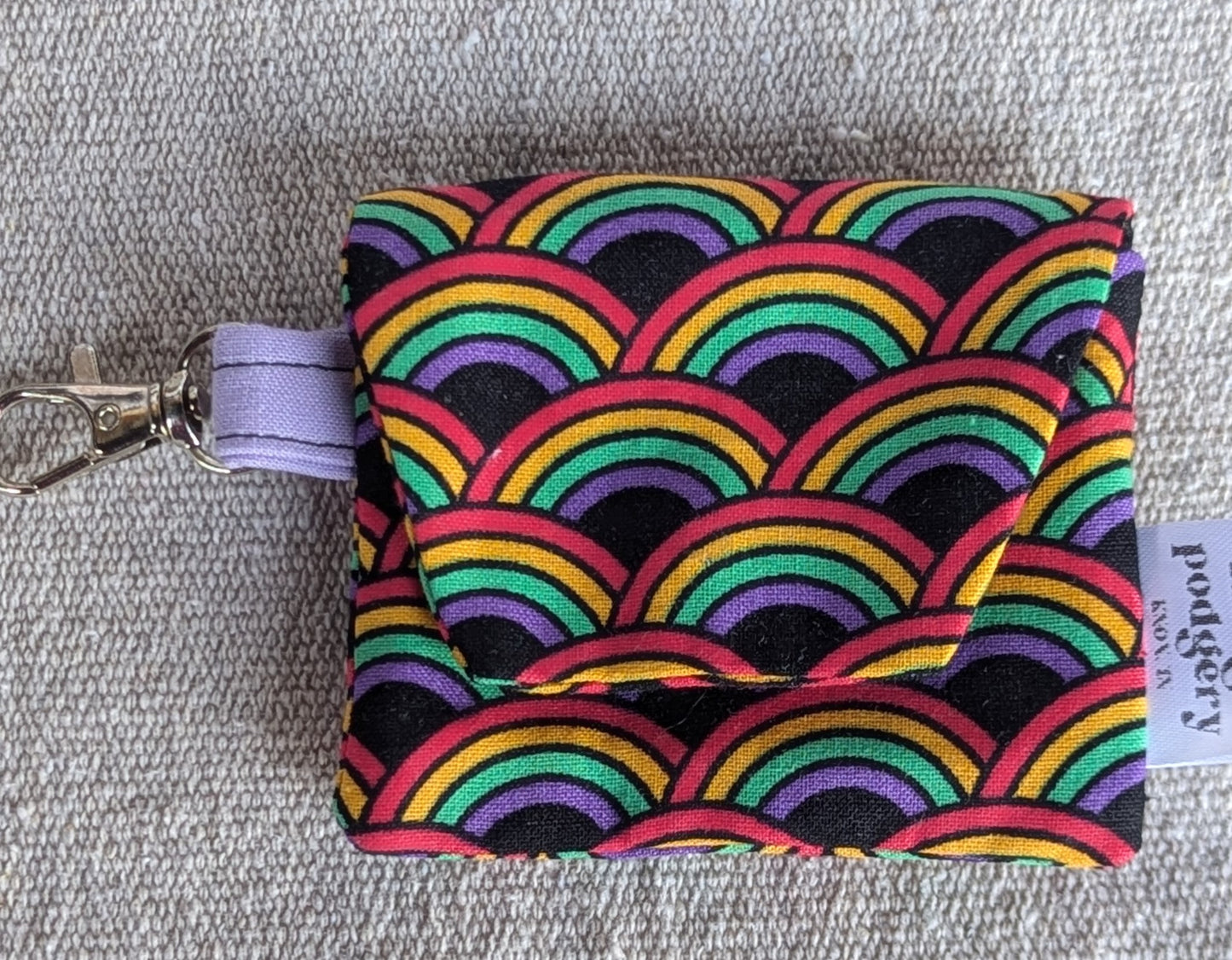 Rainbows Magnetic Change Purse