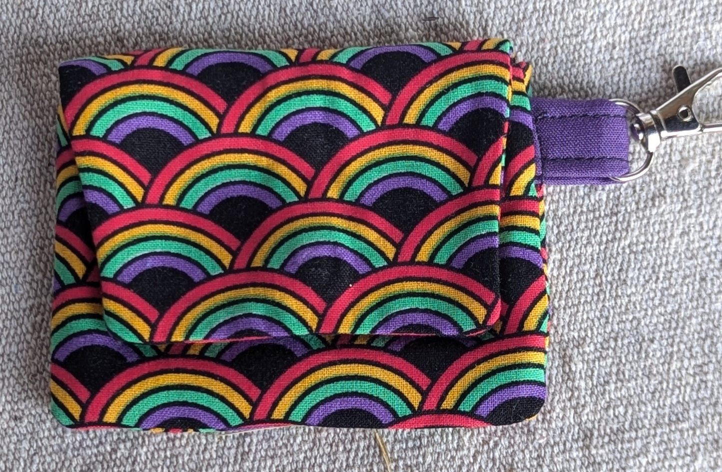 Rainbows Magnetic Change Purse